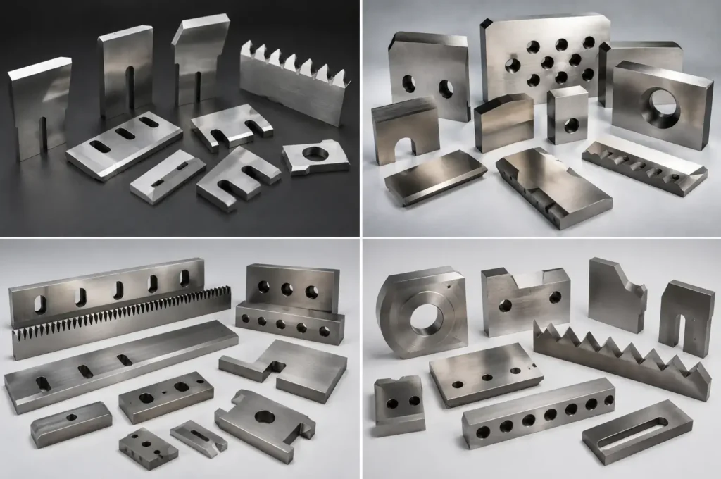 Custom industrial blades manufactured by Kolkata Knives America