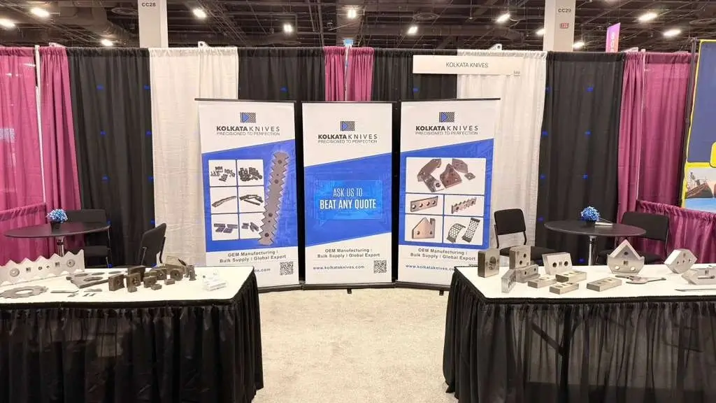 Kolkata Knives America booth at Ema 2026